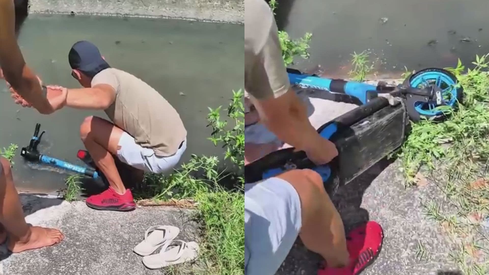 Patinetes elétricos recém-lançados no Recife sofrem com atos de vandalismo