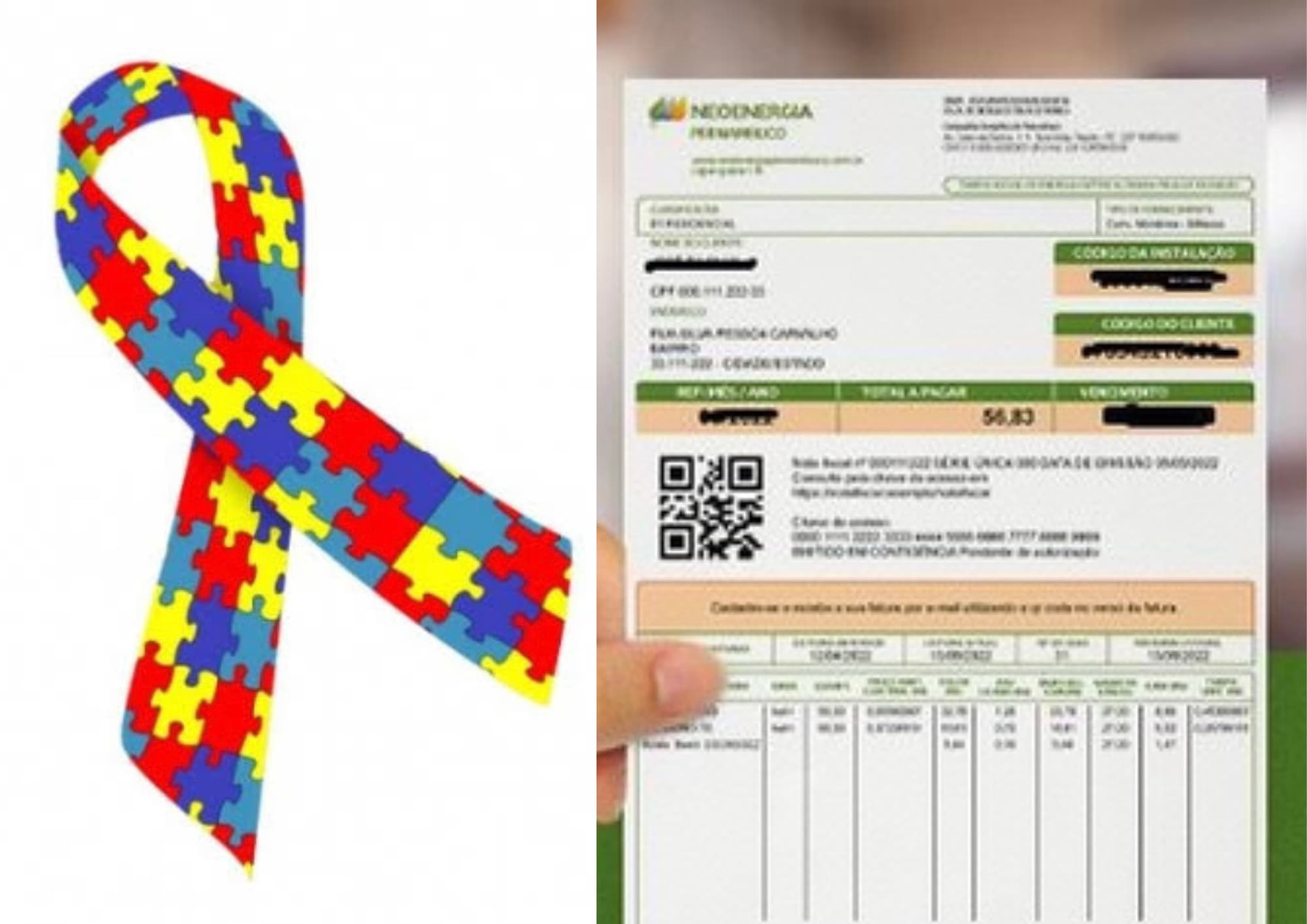 Famílias com autistas podem ter até 65% de desconto na conta de luz